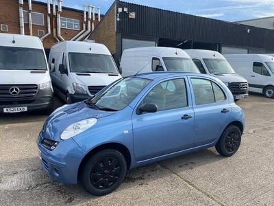 Begagnad Nissan Micra S 80 HK (58 kW) 2005 Blå Halvkombi