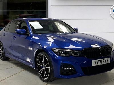 Blue Used 2021 BMW 330e M Sport | £22,450 (Fair price)