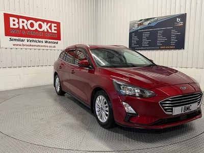 Red Used 2020 Ford Focus Titanium Estate | £9,190 (Good price)