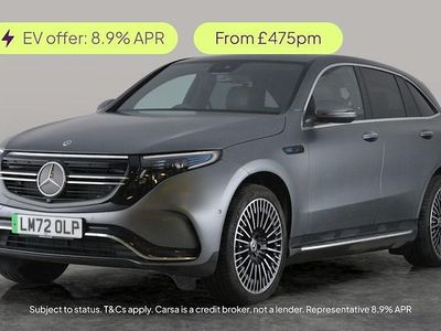 Grey Used 2022 Mercedes EQC400 AMG Line Premium SUV | £27,730 (Good price)