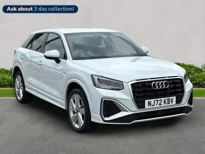 Used Audi Q2 S-Line 150 HP (110 kW) 2022 White SUV