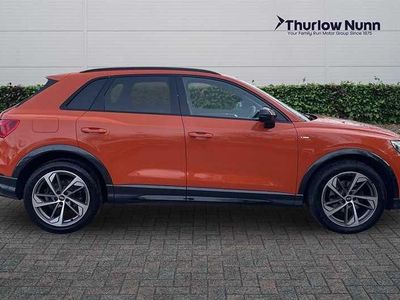 Used Audi Q3 Black Edition 150 HP (110 kW) 2021 Orange SUV
