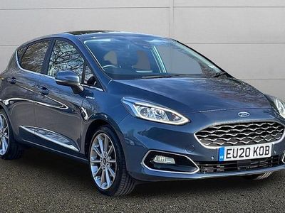 Used Ford Fiesta Vignale 125 HP (91 kW) 2020 Blue Hatchback