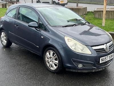 Blue Used 2007 Vauxhall Corsa Design Edition Hatchback | £2,995 (Good price)