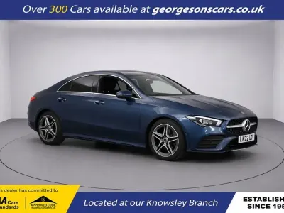 Used Mercedes CLA180 AMG line 2022 Blue Sedan