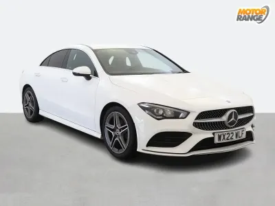 Used Mercedes CLA180 AMG Line Premium 136 HP (100 kW) 2022 White Sedan