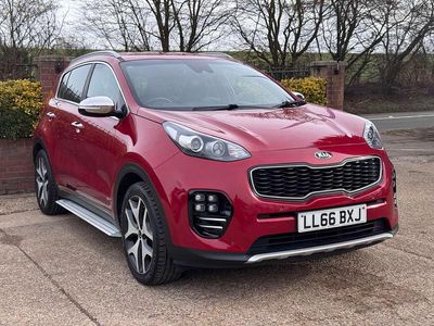 Used Kia Sportage GT-Line 177 HP (130 kW) 2016 Red SUV