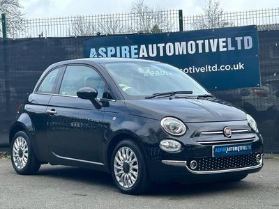 Used Fiat 500 Lounge 69 HP (50 kW) 2018 Black Hatchback