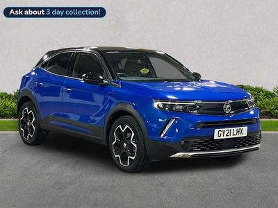 Used Vauxhall Mokka Edition 130 HP (95 kW) 2021 Blue SUV