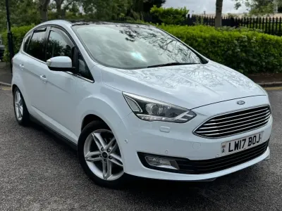 Used Ford C-MAX Titanium X 120 HP (88 kW) 2017 White MPV
