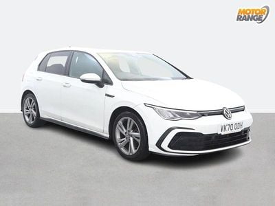 Used VW Golf VII R-line 130 HP (95 kW) 2020 White Hatchback