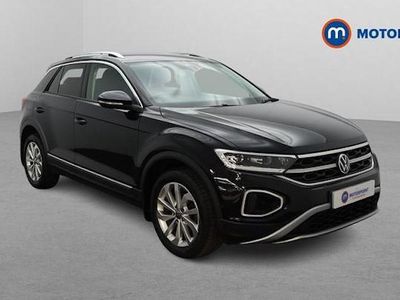 Used VW T-Roc Style 110 HP (80 kW) 2023 Black SUV