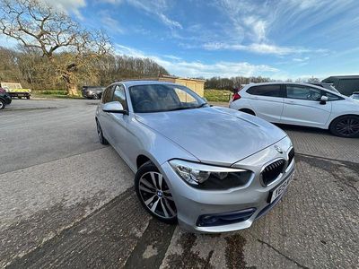 Used BMW 118 Sport Line 2019 Silver Hatchback