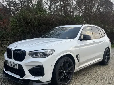 Begagnad BMW X3 M Competition Edition 2019 Vit SUV