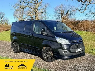 Usado Ford Transit Custom Limited 123 HP (90 kW) 2014 Preto Van