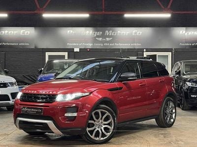 Red Used 2012 Land Rover Range Rover evoque Dynamic SUV | £9,991 (Fair price)