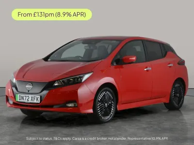 Second-hand Nissan Leaf Tekna 110 kW (150 CP) 2022 Roșu Hatchback