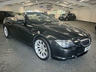 Black Used 2006 BMW 650 Cabriolet Sport Line Cabriolet | £5,000