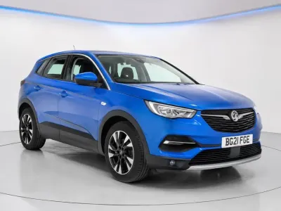 Used Vauxhall Grandland X Elite 130 HP (95 kW) 2021 Blue SUV