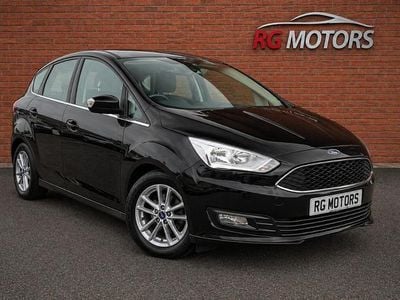 Begagnad Ford C-MAX Zetec 120 HK (88 kW) 2016 Svart Minibuss