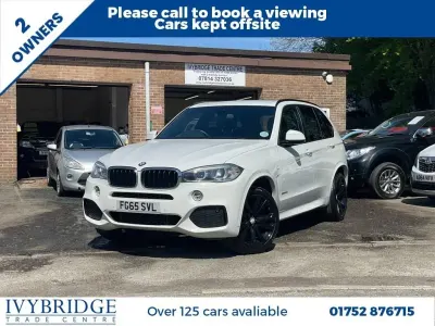Käytetty BMW X5 M Sport 231 HP (169 kW) 2015 Valkoinen Katumaasturi