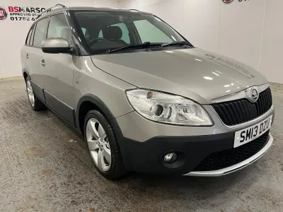 Used Skoda Fabia 105 HP (77 kW) 2013 Beige Estate