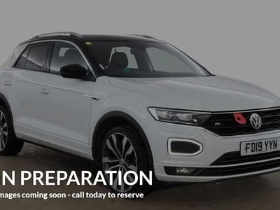 Used VW T-Roc R-line 150 HP (110 kW) 2019 White SUV