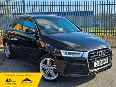 Używany Audi Q3 S-line plus 150 KM (110 kW) 2016 Czarny SUV