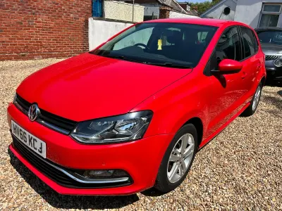 Used VW Polo Match 2016 Red Hatchback