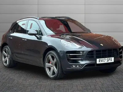 Usado Porsche Macan Turbo 400 CV (294 kW) 2017 Gris SUV