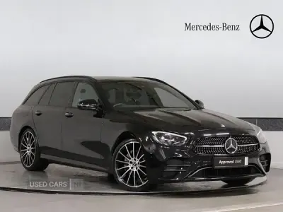 Begagnad Mercedes E200 AMG line 200 HK (147 kW) 2022 Svart Kombi
