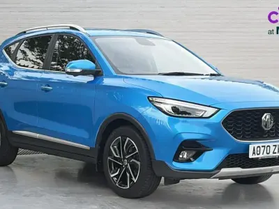 Used MG ZS Exclusive 106 HP (77 kW) 2020 Blue SUV