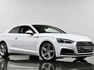 Second-hand Audi A5 S-Line 190 CP (139 kW) 2018 Alb Coupe