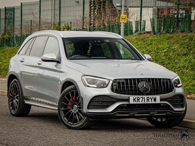 Used Mercedes GLC220 AMG Line Premium 2021 Silver Estate