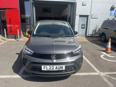 Used Vauxhall Crossland Design Edition 82 HP (60 kW) 2022 Grey SUV