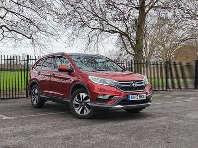 Używany Honda CR-V EX 160 KM (117 kW) 2015 Czerwony SUV