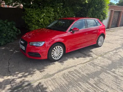 Used Audi A3 Sportback e-tron Advanced 2016 Red Hatchback