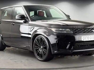 Used Land Rover Range Rover Sport Autobiography Dynamic 525 HP (386 kW) 2020 Santorini black SUV