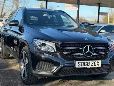 Used Mercedes GLC220 Urban 170 HP (125 kW) 2018 Black SUV