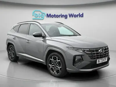 Usado Hyundai Tucson N Line 265 CV (194 kW) 2024 Gris SUV