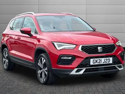 Käytetty Seat Ateca SE Technology 150 HP (110 kW) 2021 Punainen Katumaasturi