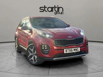 Red Used 2016 Kia Sportage GT-Line SUV | £11,799 (A bit pricey)