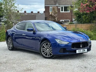 Used Maserati Ghibli 2017 Blue Sedan