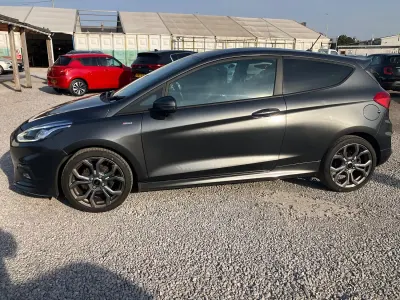 Used Ford Fiesta ST-Line X 100 HP (73 kW) 2018 Grey Hatchback