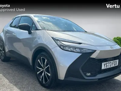 Used Toyota C-HR Design 140 HP (102 kW) 2024 Silver metallic (metallic paint) SUV