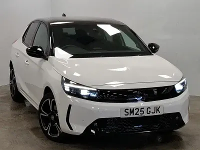 Used Vauxhall Corsa Ultimate 100 HP (73 kW) 2025 White Hatchback