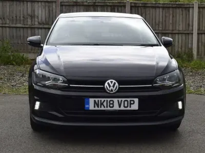 Used VW Polo SE 65 HP (47 kW) 2018 Black Hatchback