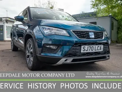 Used Seat Ateca SE 150 HP (110 kW) 2020 Blue SUV