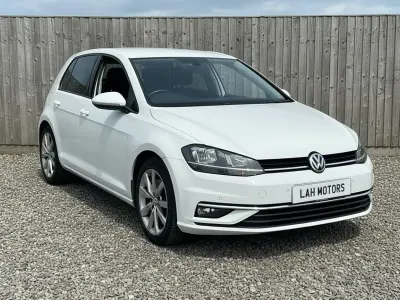 Used VW Golf VII GT 2013 White Hatchback