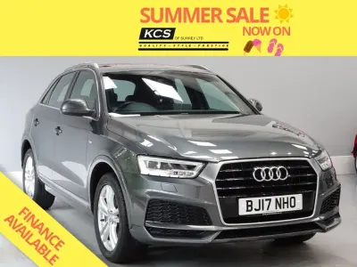 Used Audi Q3 S-Line 150 HP (110 kW) 2017 Grey SUV